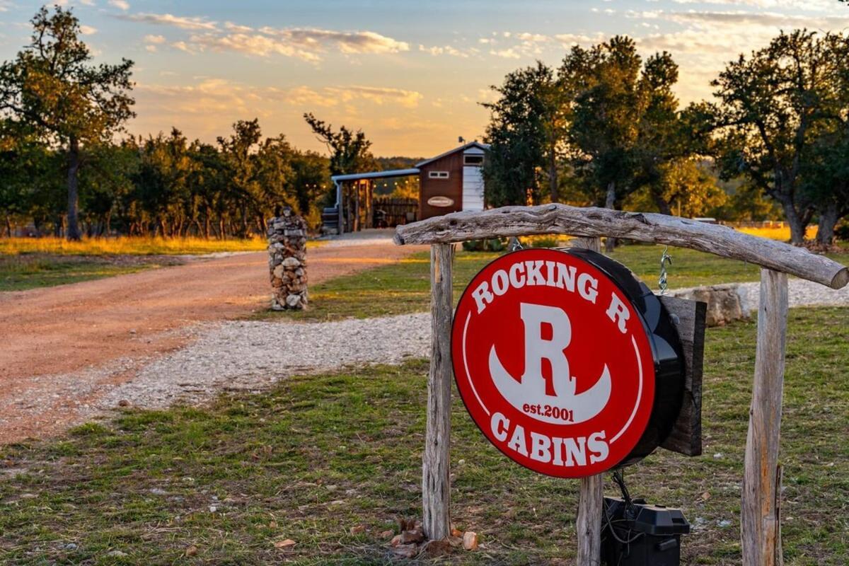 Rockin' R - Morning Star Cabin Fredericksburg Eksteriør bilde