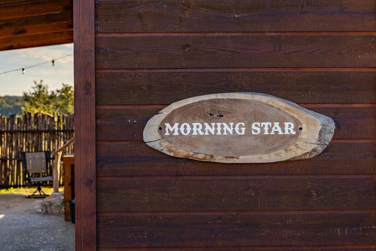 Rockin' R - Morning Star Cabin Fredericksburg Eksteriør bilde