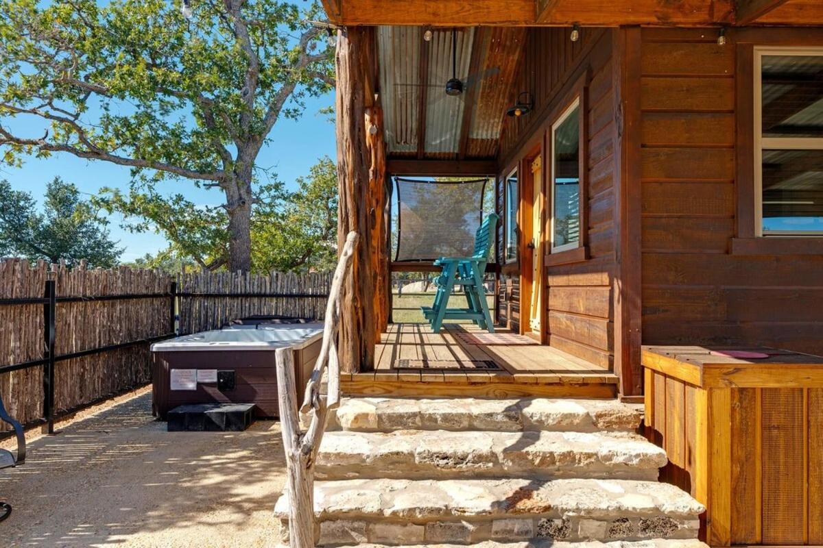 Rockin' R - Morning Star Cabin Fredericksburg Eksteriør bilde