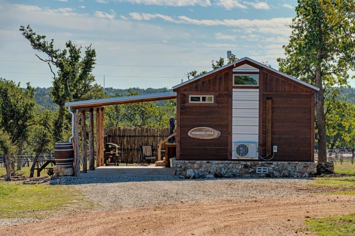 Rockin' R - Morning Star Cabin Fredericksburg Eksteriør bilde